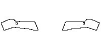 Ford Super Duty F-250 2020 - Rear Bumper (with radar)
