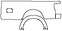 (left)Rear Fender