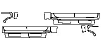 GMC Sierra 1500 Crew Cab 2019 - Rocker Panel