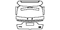 Hongqi HS7 Exterior 2019 - Trunk Lid (With“中国一汽”“HS7”“45TD”word mark)