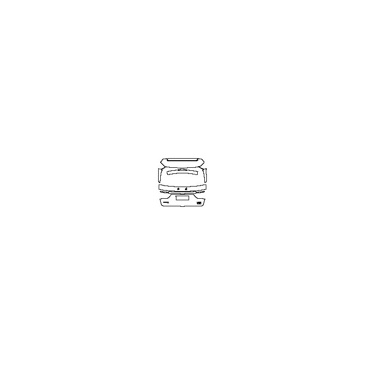 Hongqi HS7 Exterior 2019 - Trunk Lid (With“中国一汽”“HS7”“45TD”word mark)