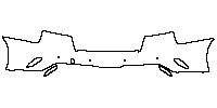 KIA Stinger GT 2018 - Rear Bumper