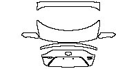KIA Stinger GT 2018 - Trunk Lid (with ''KIA'' ''stinger'' ''GT'' ''AWD'' emblem)