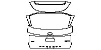 KIA Sorento SX 2021 - Trunk Lid (with''AWD'' ''SX'' ''SORENTO'' emblem)