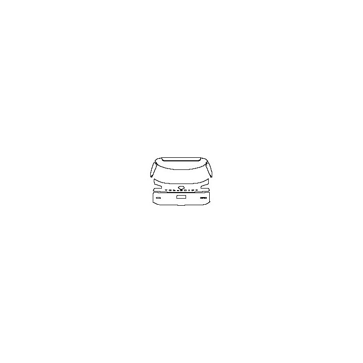 KIA Telluride SX 2020 - Trunk Lid (with ''TELLURIDE'' , ''AWD'' , ''SX V6'' emblems)