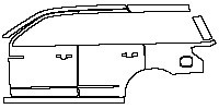 Lincoln Navigator Exterior 2018 - (left) Door+Rear Fender+Side Skirt