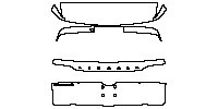Lincoln Navigator Exterior 2018 - Trunk Lid (with LINCOLN and NAVIGATOR emblems)