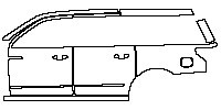 Lincoln Navigator Exterior 2018 - (left) Door +BCD Pillar+Rear Fender+Side Skirt