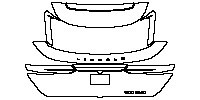 Lincoln Corsair Exterior 2020 - Trunk Lid (with ''LINCOLN'' ''CORSAIR'' emblem)