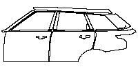 (left) ABCD Pillar+Door+Rear Fender