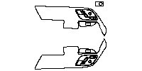Land Rover Range Rover Interior 2013 - (front) Door Trim (with seat memery, whole seat adjuasment and bolster adjustment)