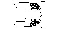 Land Rover Range Rover Interior 2013 - (rear) Door Trim (with seat memery, whole seat adjuasment and bolster adjustment, without
