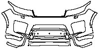 Land Rover Range Rover Sport SVR 2015 - Bumper+Headlamp