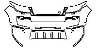 Land Rover Range Rover Standard Wheelbase 2018 - Bumper+Headlamp
