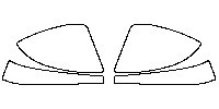 Lexus RX RX (SWB) 2016 - Mirror (2 pieces)