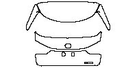 Lexus RX RX (SWB) 2016 - Trunk Lid (with RX##0 emblem)