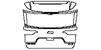 JEEP Grand Cherokee Grand Cherokee L (3-row) 2021 - Trunk Lid (with''JEEP'' ''L 4×4'' ''Overland'' emblem)