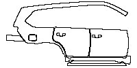 Lexus LX Exterior 2016 - (right) Door+Rear Fender+Side Skirt