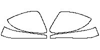 Lexus NX F-Sport 2014 - Mirror (two pieces)