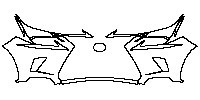Lexus NX Base 2014 - Bumper+Headlamp (for Chinese version only)