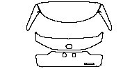 Lexus RX RX L (EWB) 2018 - Trunk Lid (with RX##0L emblem)