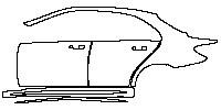 (left) Door+Rear Fender+Side Skirt