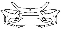 Mercedes-Benz CLS Sedan 2015 - Bumper+Headlamp