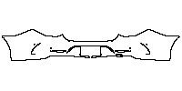 Mercedes-Benz CLS Sedan 2015 - Rear Bumper