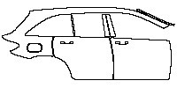 (right) Door+B Pillar+Rear Fender