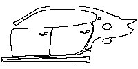 (left) Door+Rear Fender+Side Skirt