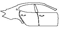 (rignt) Door+Rear Fender