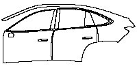 NIO EC6 Exterior 2020 - (left) Door+Rear Fender