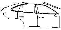 NIO EC6 Exterior 2020 - (right) Door+Rear Fender