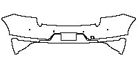 Porsche Macan Macan S 2014 - Rear Bumper