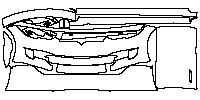 Tesla Model S Base 2012 - Nesting (90D emblem) 1/3 (Length: 3.50m; Width: 1.49m)