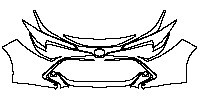 Toyota Corolla (US) Hatchback 2019 - Bumper+Headlamp