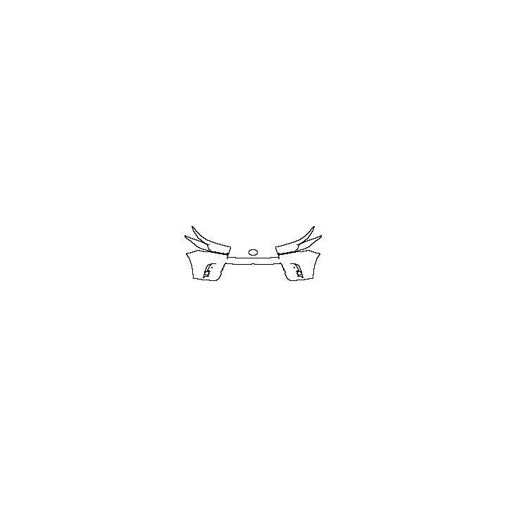 Toyota Highlander (CN) Exterior 2015 - Bumper+Headlamp