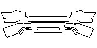 Volvo XC90 Momentum 2015 - Rear Bumper