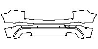 Volvo XC60 Inscription 2018 - Rear Bumper