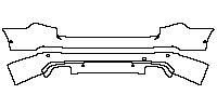 Volvo XC90 Inscription 2015 - Rear Bumper