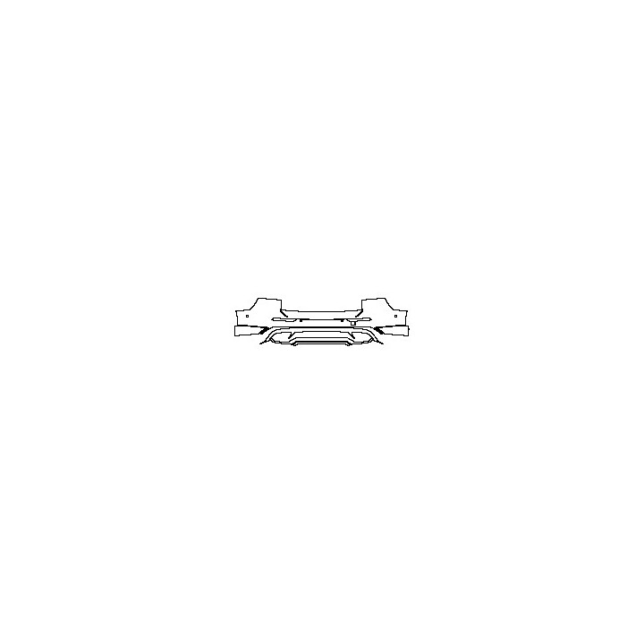 Volvo V60 R-Design 2014 - Rear Bumper