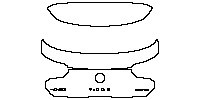 Volkswagen T-ROC Exterior 2020 - Trunk Lid (With“一汽大众”“T-Roc”“280TSI”model emblem)
