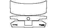 Volkswagen Sagitar Exterior 2019 - Trunk Lid (with chrome trim, with ''一汽-大众'', ''SAGITAR'', ''280TSI'' emblems)