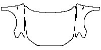 Audi A3 Sedan 2014 - Hood+Fender (with S-line emblem on fender)