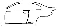 (left) Door+Rear Fender+Side Skirt