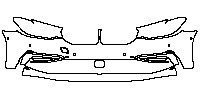 BMW 5 Series Sedan 2014 - Bumper+Headlamp