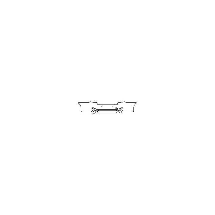 BMW 5 Series Sedan 2011 - Rear Bumper