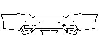 BMW 4 Series Coupe 2014 - Rear Bumper