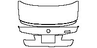 BMW 5 Series Sedan 2019 - Trunk Lid (with M5 Competition emblem)