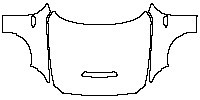 BMW 2 Series M2 CS 2020 - Hood+Fender